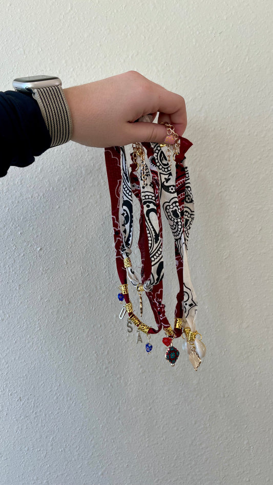 Necklaces & Keychains Bandanna Charms